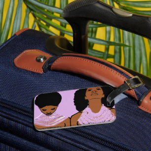 Étiquette À Bagage Patrimoine AFRICAIN