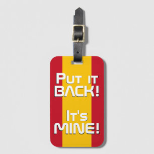 Étiquette À Bagage Patriotic