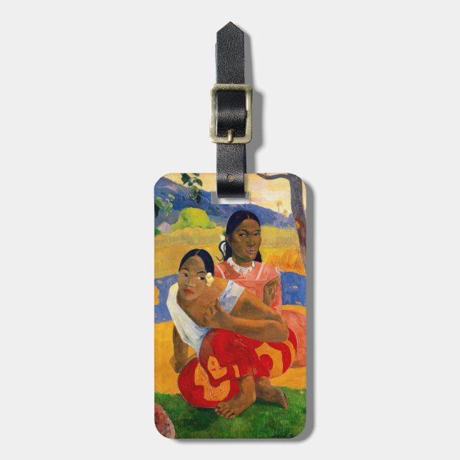 Étiquette À Bagage Paul Gauguin - Quand Vous Marierez-Vous ? (Devant Vertical)