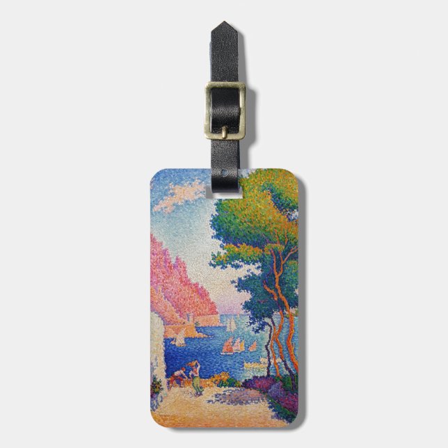 Étiquette À Bagage Paul Signac - Capo di Noli (Devant Vertical)