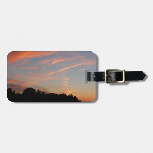 Étiquette À Bagage Paysage d'Elkridge Sunset Maryland (Devant horizontal)