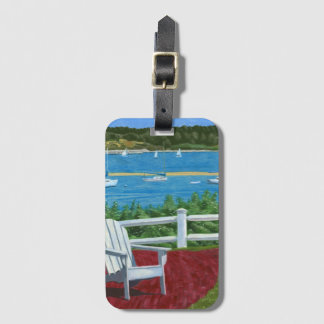 Étiquette À Bagage Peinture de chaise Adirondack