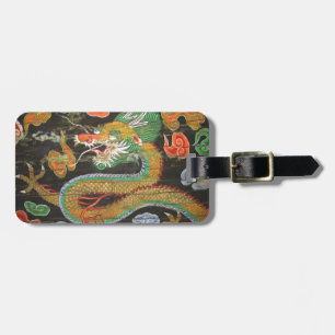 Étiquette À Bagage Peinture de dragon sur le plafond coréen de