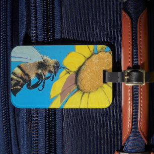 Étiquette À Bagage Peinture sur une
