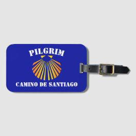 Étiquette À Bagage Pèlerin de Saint-Jacques de Compostelle