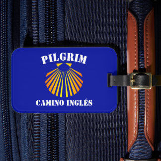 Étiquette À Bagage Pèlerins du Camino Inglés