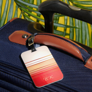 Étiquette À Bagage Personized Minimalist Luggage Tag