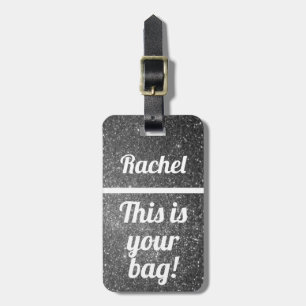 Étiquette À Bagage Personnalisé C'est votre sac Balise de bagage am