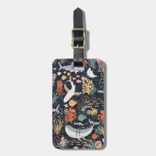 Étiquette À Bagage Personnalisé   Marine Life