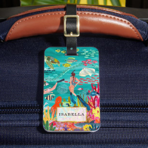 Étiquette À Bagage Personnalisé   Marine Life
