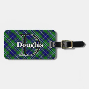 Étiquette À Bagage Personnaliser épique de tartan de Douglas de clan