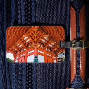 Étiquette À Bagage Perspective ascendante de la pagode, Miyajima