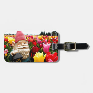 Étiquette À Bagage Pétales de gnome