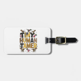 Étiquette À Bagage Petit Tamer humain
