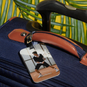 Étiquette À Bagage Photo personnalisée