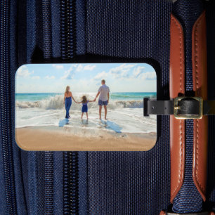 Étiquette À Bagage Photo personnalisée Bagage Balise Vos Photos Desig
