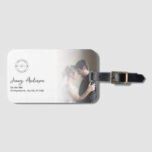Étiquette À Bagage Photographe Mariage de marque personnalisée