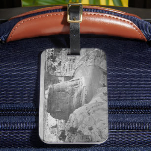 Étiquette À Bagage Photographie d'Ansel Adams en noir et blanc du can