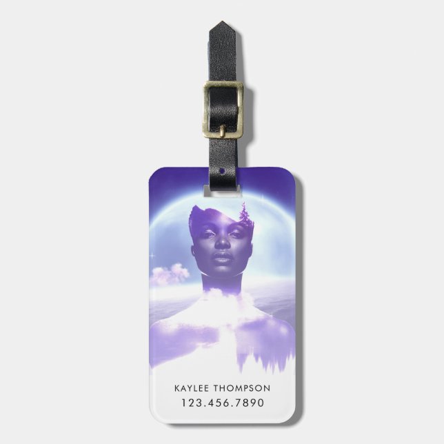 Étiquette À Bagage Photoleap (Devant Vertical)