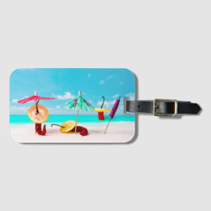 Étiquette À Bagage Piment De La Mer