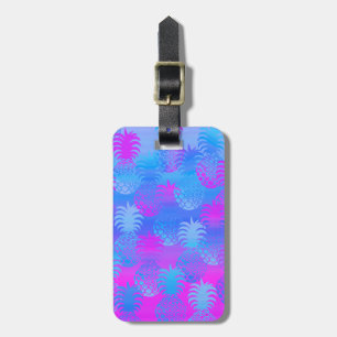 Étiquette À Bagage Pineappa hawaïenne Pukana Sunset Blend