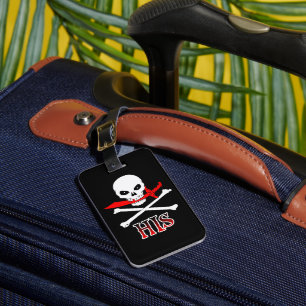 Étiquette À Bagage Pirate