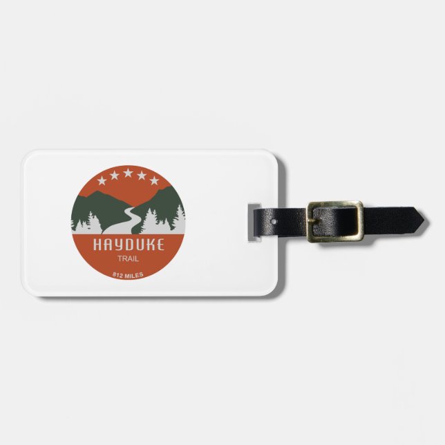 Étiquette À Bagage Piste Hayduke (Devant horizontal)