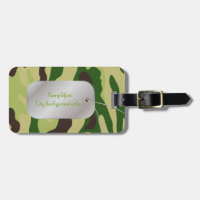 PixDezines camouflage vert + dogtag