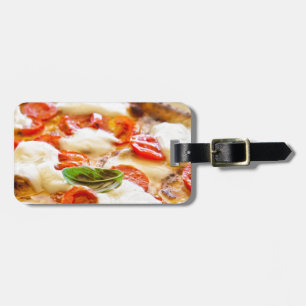 Étiquette À Bagage Pizza Margherita