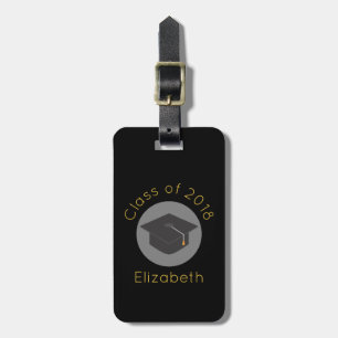 Étiquette À Bagage Plafond de diplôme sur classe noire de 20xx