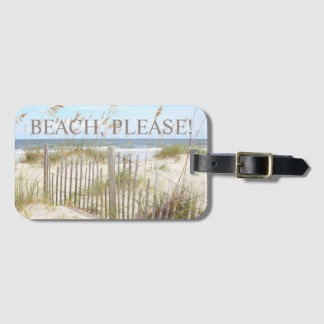 Étiquette À Bagage Plage