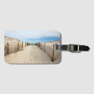 Étiquette À Bagage Plage tranquille