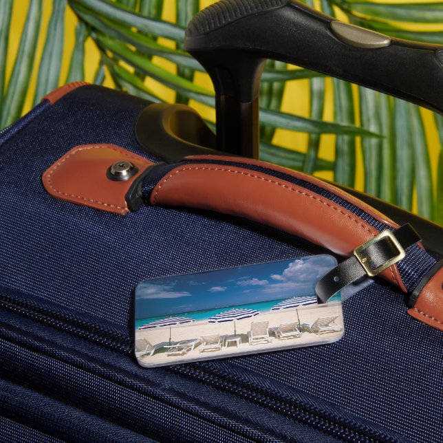 Étiquette À Bagage Plages tropicales | Plage tropicale Anguilla (Insitu Rectoal 3)