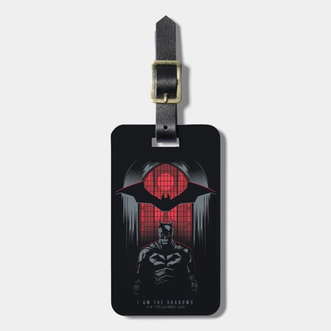 Étiquette À Bagage Plan du volet Fenêtre Batman (Devant Vertical)