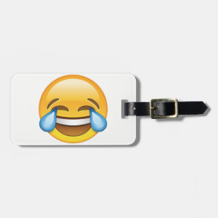 Étiquette À Bagage Pleurer de rire Larmes de joie émoji