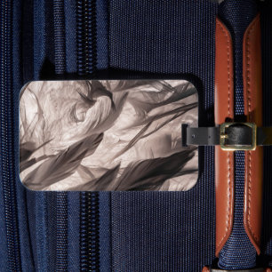 Étiquette À Bagage Plumes