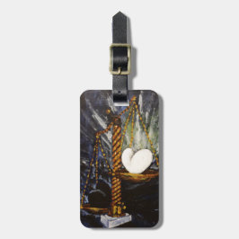 Étiquette À Bagage Poids d'un coeur lourd et léger