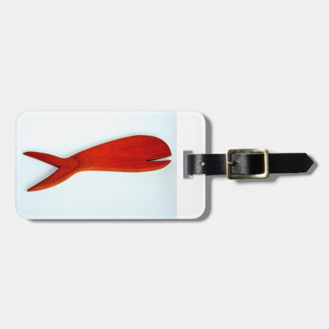 Étiquette À Bagage poisson de cerisier (Devant horizontal)