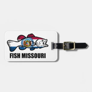 Étiquette À Bagage Poisson Missouri