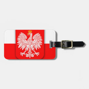 Étiquette À Bagage Pologne Coupe du monde de football 2022 Polska