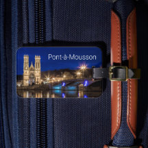 Pont a Mousson Panorama avec Moselle Souvenir