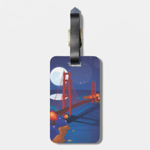 Étiquette À Bagage Pont Golden Gate de San Francisco