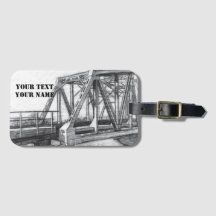Pont vieux pencilart Monochrome noir et blanc