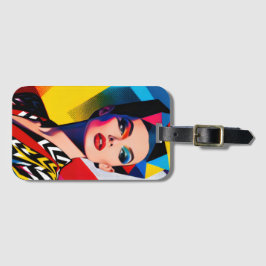Étiquette À Bagage Pop Art