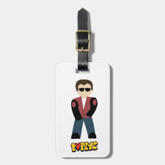 Étiquette À Bagage Popeye