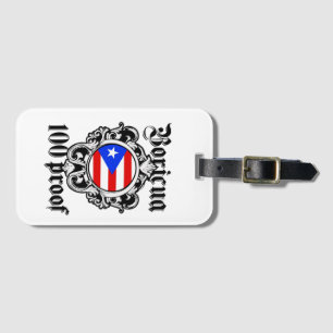 Étiquette À Bagage Porto Rico Boricua