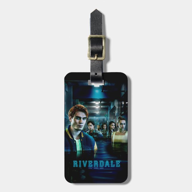 Étiquette À Bagage Poster de l'allée inondable de Riverdale (Devant Vertical)