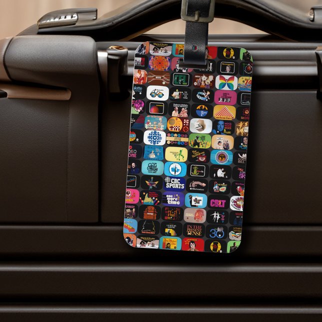 Étiquette À Bagage Poster de logos et de graphismes CBC (Tag on luggage)