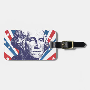 Étiquette À Bagage président George Washington