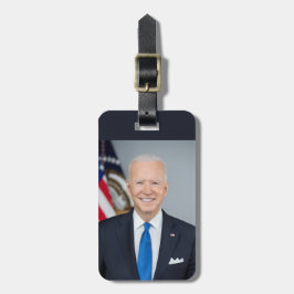 Étiquette À Bagage Président Joe Biden Maison Blanche Portrait Bagage